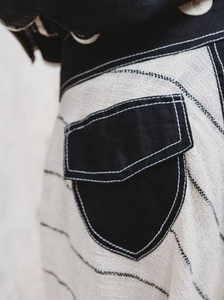 Falda Biasa de Lino falda Hammam