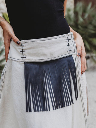 Falda Biasa de Lino falda Hammam