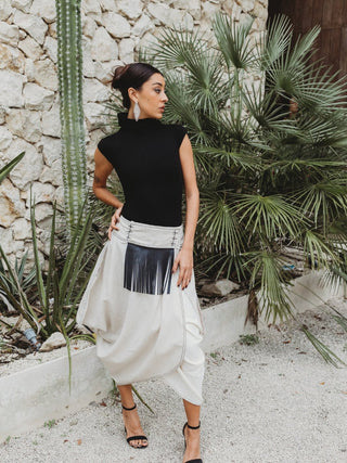 Falda Biasa de Lino falda Hammam