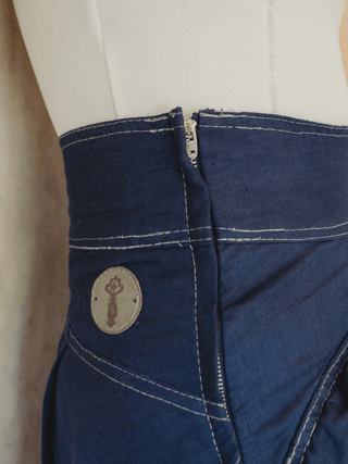 Falda Farf En Lino falda Hammam