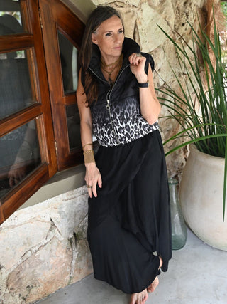 Gilet Acolchado Animal Print Abrigos y Chaquetas Dine & Dance