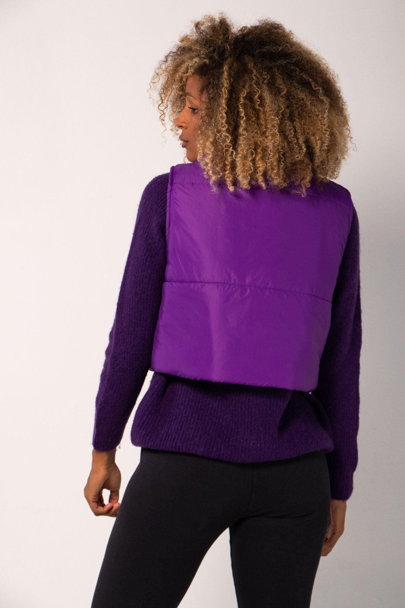 Gilet Puffer Destello De Color Abrigos y Chaquetas Dine &amp; Dance