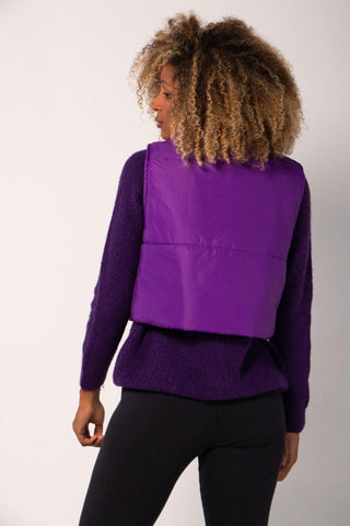 Gilet Puffer Destello De Color Abrigos y Chaquetas Dine & Dance