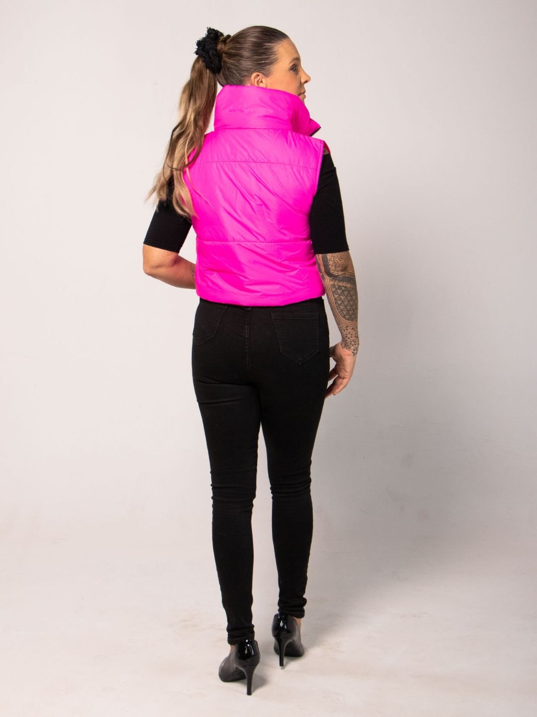 Gilet Puffer Destello De Color Abrigos y Chaquetas Dine &amp; Dance