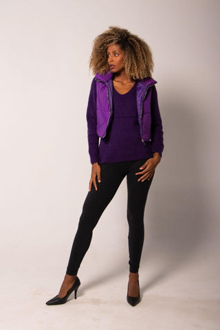 Gilet Puffer Destello De Color Abrigos y Chaquetas Dine & Dance