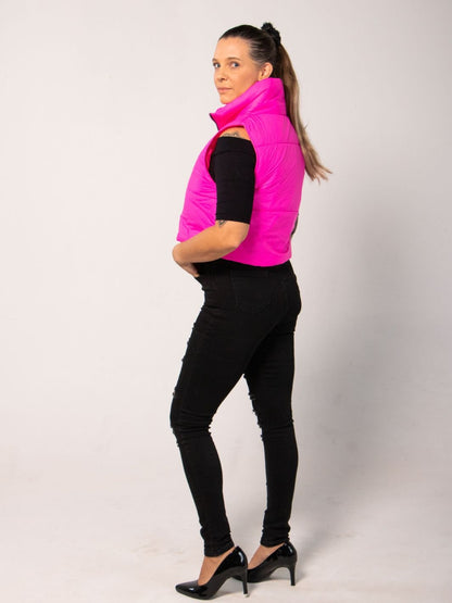 Gilet Puffer Destello De Color Abrigos y Chaquetas Dine &amp; Dance
