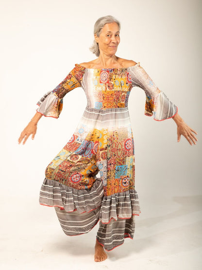 Mono Largo Boho Vestidos Dine &amp; Dance