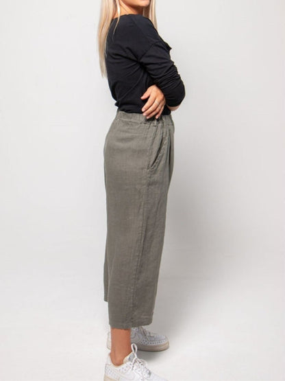 Pantalón Culotte Lino Nova Pantalones Dine &amp; Dance
