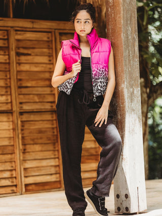 Pantalón de Lino Casual Pantalones Dine & Dance