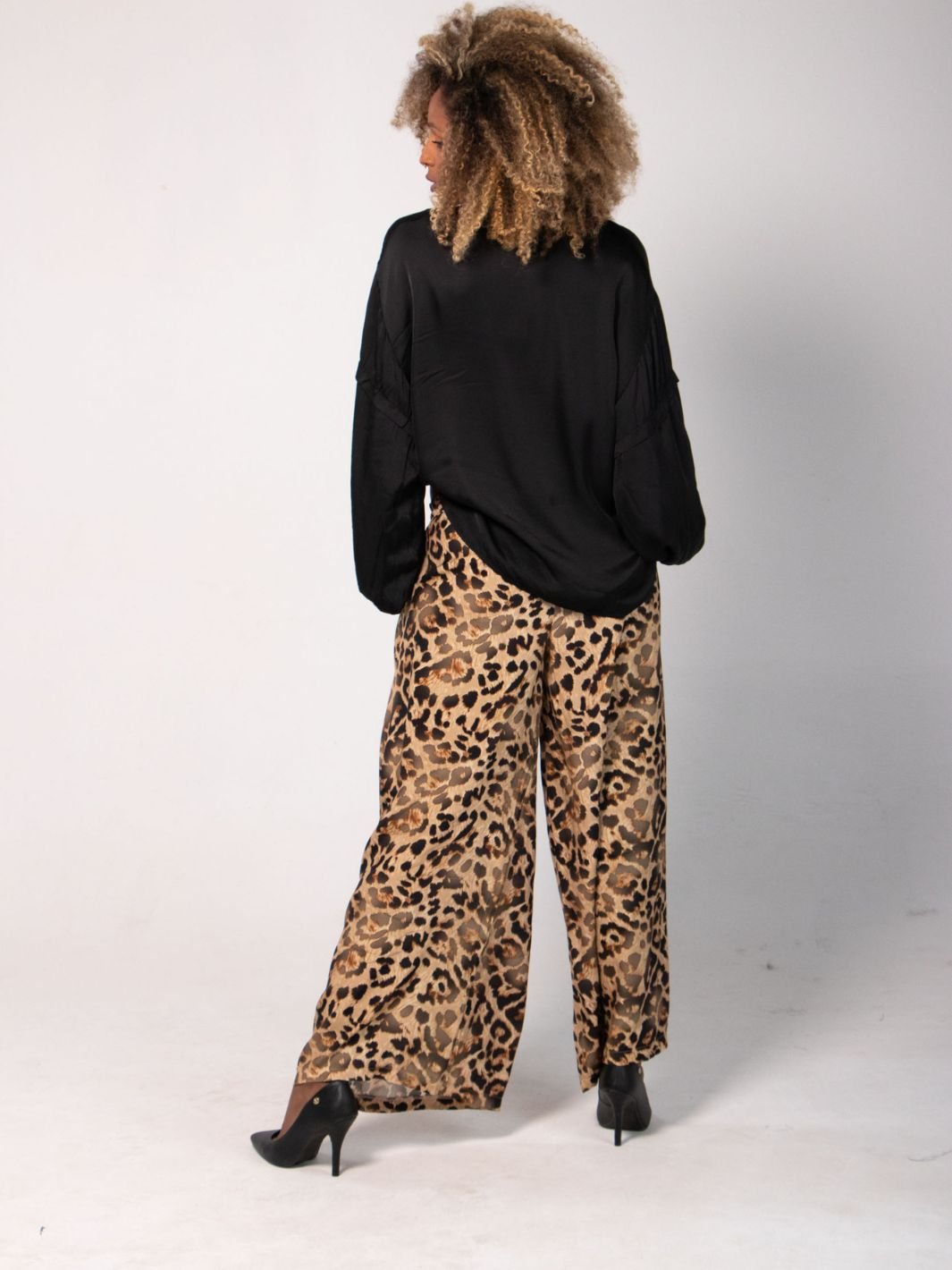 Pantalón Sedoso Jaguar Maya Pantalones Dine &amp; Dance