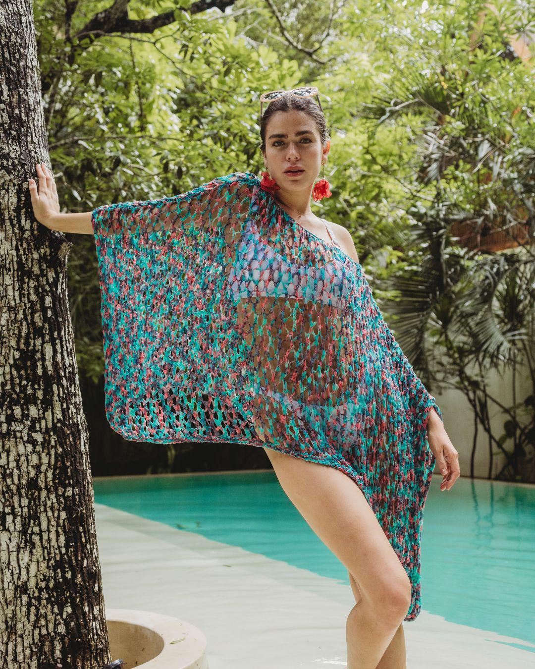 Poncho Tejido Costero - Kiki &amp; Josie