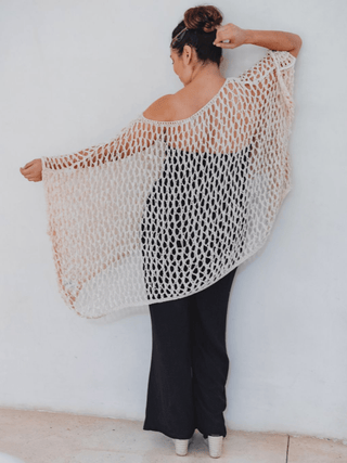 Poncho Tejido Costero - Kiki & Josie