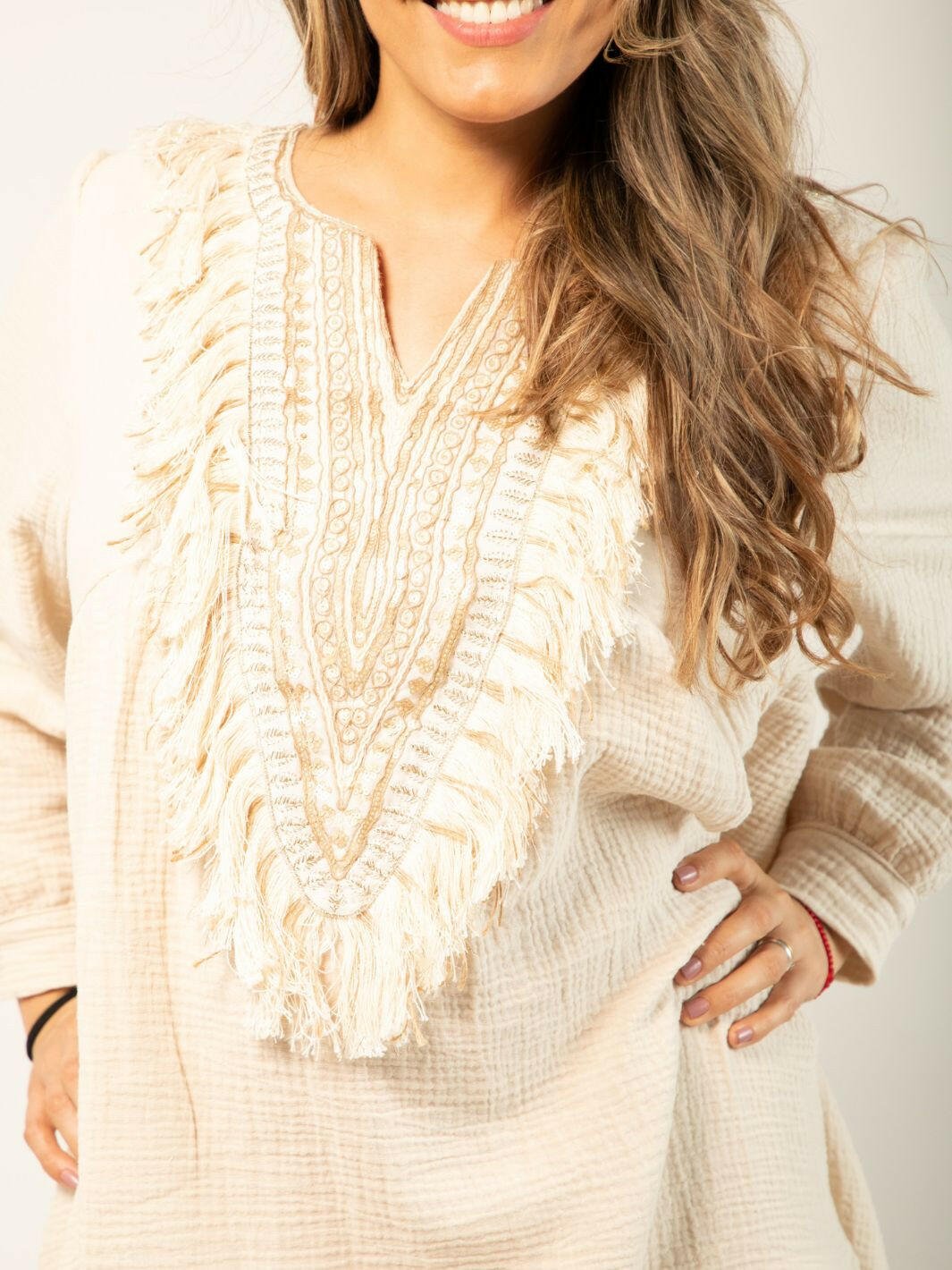 Top Boho Tribal Blusas y Camisas Dine &amp; Dance