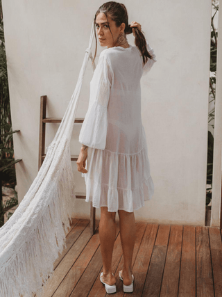 Vestido Coqueteo Vestidos Dine & Dance Marfil