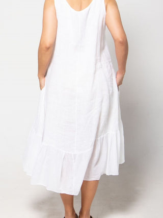 Vestido de Lino Atardecer Caribeño Vestidos Dine & Dance