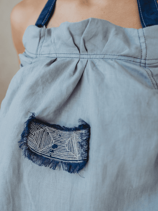 Vestido Halter En Lino Vestidos Hammam