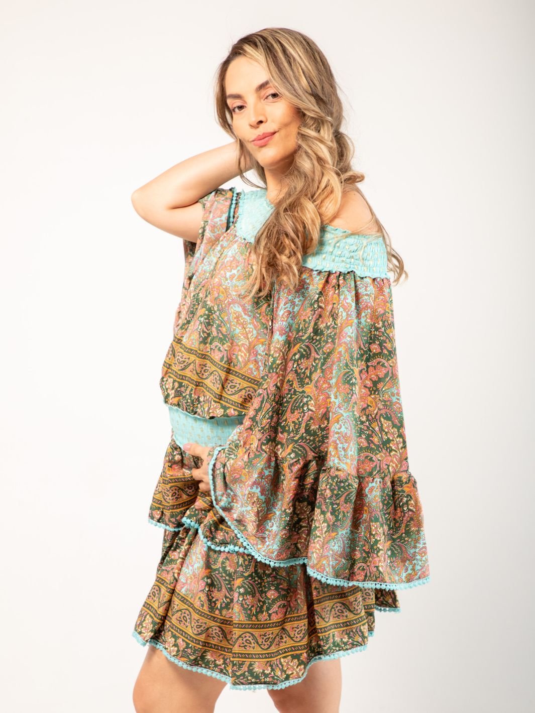 Vestido Vibra Asiatica Vestidos Dine &amp; Dance